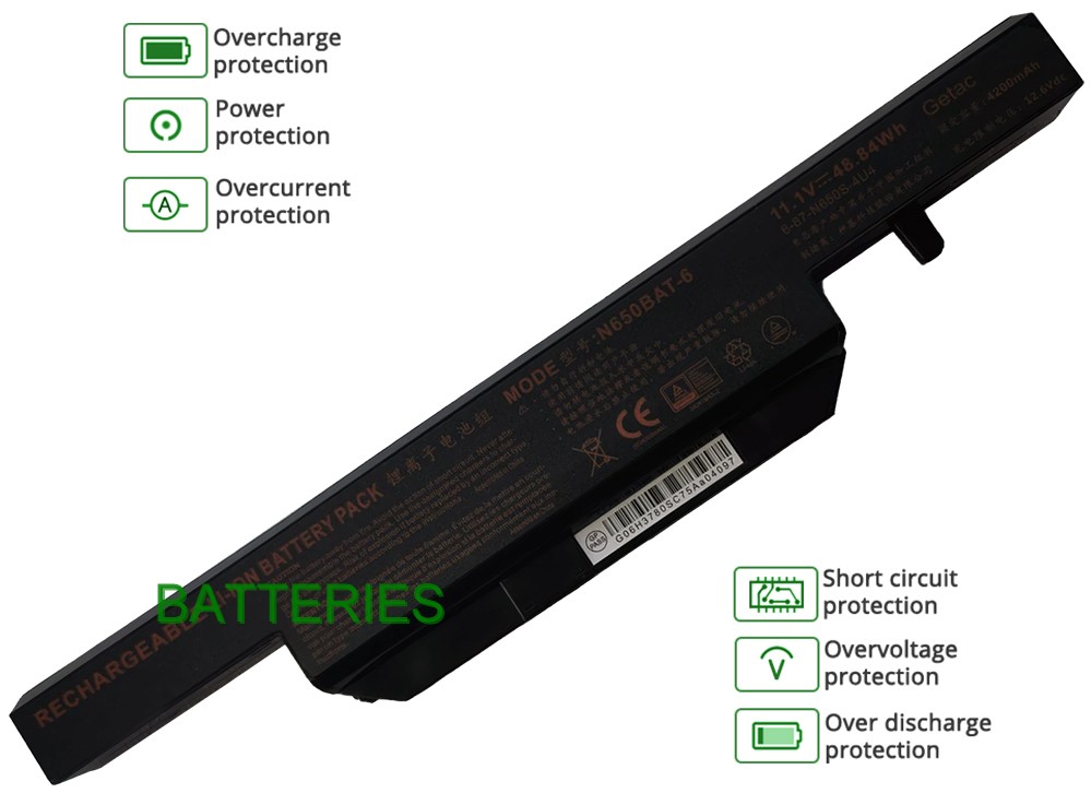 HASEE DC-GS85S1N battery